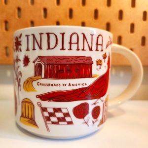 Starbucks Across the Globe Been There Series INDIANA 14 oz. Mug Cup